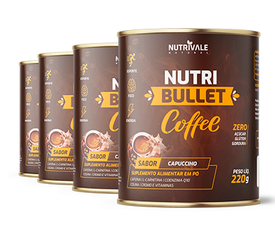 Nutri Bullet Coffe 4 potes